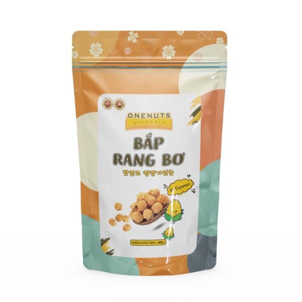 Bắp rang bơ vị caramen gói 100g