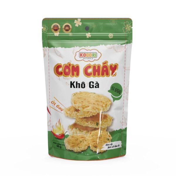 cơm cháy khô gà vị BBQ gói 55g