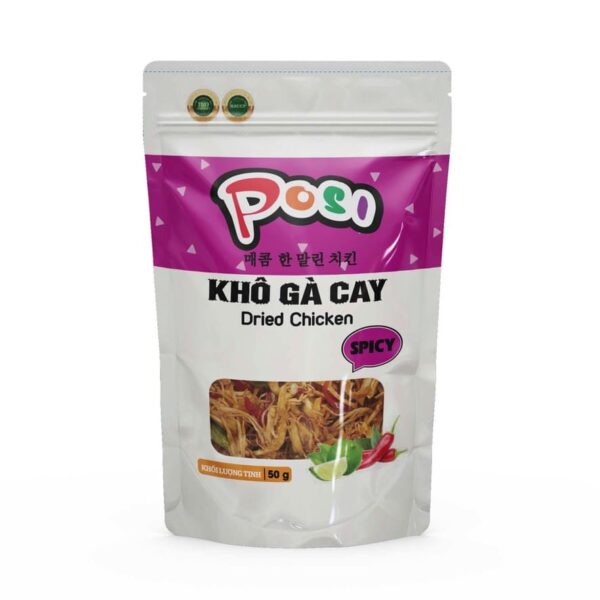 khô gà cay gói 50g