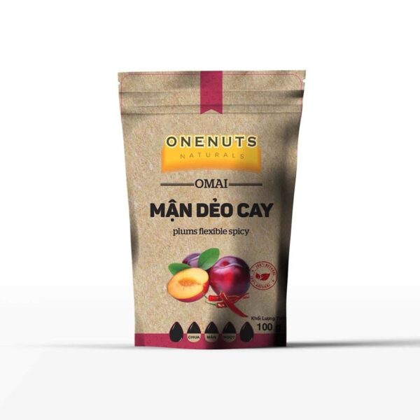 Mận dẻo cay gói 100g