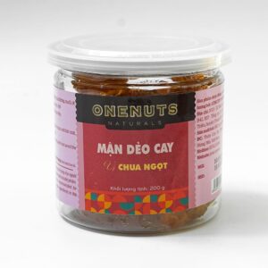 Mận dẻo cay hộp 200g