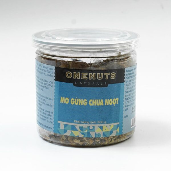 Mơ gừng chua ngọt hộp lớn
