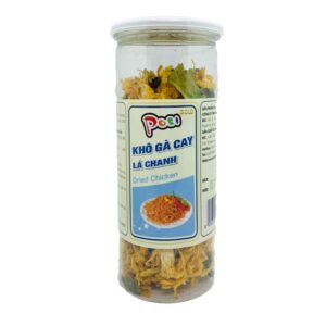 khô gà lá chanh hộp 200g