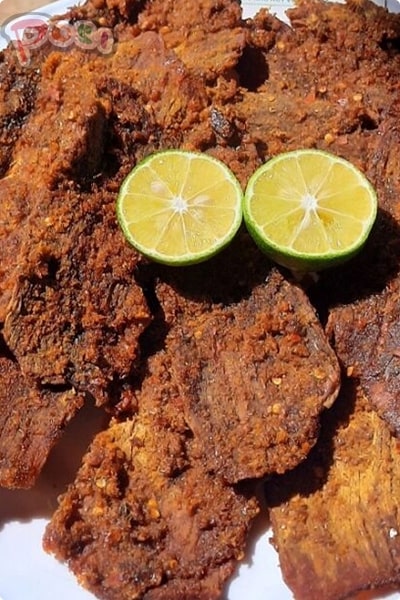 hình dạng khô bò
