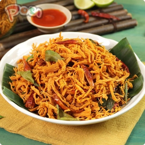 Cách làm khô gà lá chanh
